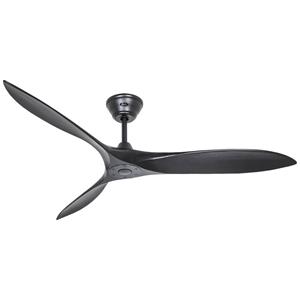 CasaFan ECO AIRSCREW 152 MS-MS Deckenventilator (Ø x H) 1520mm x 275mm Flügelfarbe: Schwarz (matt)