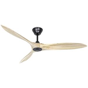 CasaFan ECO AIRSCREW 152 MS-NT Deckenventilator (Ø x H) 1520mm x 275mm Flügelfarbe: Holz (hell) Ge