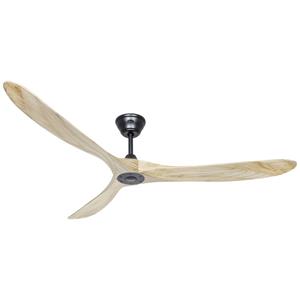 CasaFan ECO GENUINO 180 MS-NT Deckenventilator (Ø x H) 1800mm x 290mm Flügelfarbe: Holz (hell) Geh