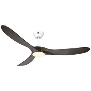 CasaFan ECO GENUINO-L 152 MW-NB Deckenventilator EEK: F (A - G) (Ø x H) 1520mm x 340mm Flügelfarbe