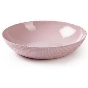 Forte Plastics Fruitschaal van kunststof oud roze dia 30 cm -