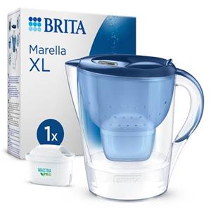 BRITA Marella XL incl. 1 MAXTRA PRO ALL-IN-1 Waterfilter Blauw 3,5L