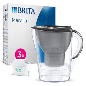 BRITA Marella Grafiet 2,4L + 3 MAXTRA PRO ALL-IN-1 waterfilters