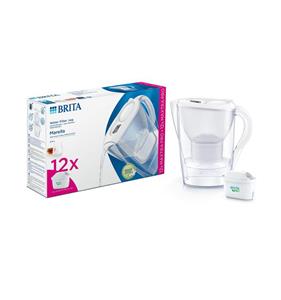 BRITA Marella Wit 2,4L Incl. 12 Waterfilters