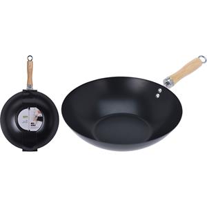 Excellent Houseware Non Stick Wok Zwart - 30 cm