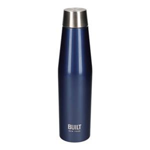 BUILT NY BUILT New York - Dubbelwandige Thermosfles, 0.54 Liter, Blauw - BUILT