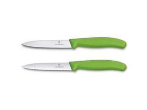 Victorinox Groentemes Glad+kartel Groen 2 Stuks Op Kaart