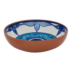 Xenos Schaal Lagoon - 27 cm - blauw