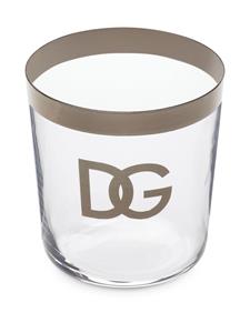 Dolce & Gabbana Drinkglazen met logo (set van 2) - Wit