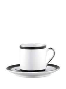 Dolce & Gabbana Espressokopjes met zebraprint - Wit