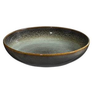 Leen Bakker Pastabord Emma - Groen - Stoneware - Ø22 cm