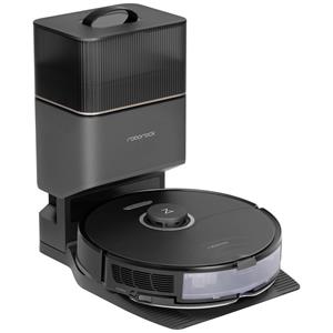 Roborock S8+ black Saug-und Wischroboter Schwarz kompatibel mit Amazon Alexa, kompatibel mit Google