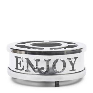 Rivièra Maison Maison Rechaud zilver, Kaasfondue - RM Enjoy - Aluminium