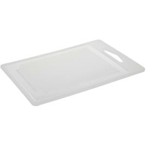 Excellent Houseware snijplank - wit - kunststof - 30 x 22 cm -