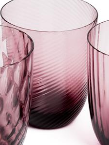 NasonMoretti Set van zes waterglazen - Roze