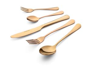 ECHTWERK Besteck-Set "Sorrent", (Set, 30 tlg.), Tafelbesteck, Chromnickelstahl 18/10, Stonewashed, 30-tlg für 6 Pers.