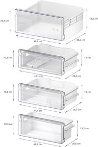 BOSCH Einbaukühlgefrierkombination KIN96NSE0, 194 cm hoch, 54 cm breit, Schleppscharnier, NoFrost, MultiBox