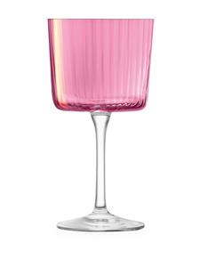 LSA International Vier gekleurde wijnglazen - Roze