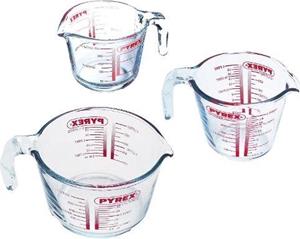 Pyrex  Maatbeker, Set van 3 Stuks -  | Classic Prepware