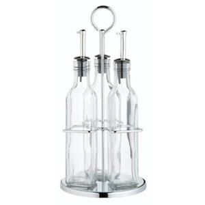 KitchenCraft  Olie -en Azijn Set, 3 Stuks, 0.27 L, Glas - KitchenCraf