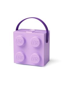 LEGO Lunchbox Brick 4 met handvat, Lavendel - 