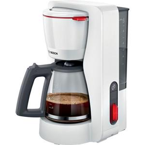 BOSCH Filterkaffeemaschine "MyMoment TKA3M131", 1,25 l Kaffeekanne, Papierfilter, 1x4, 60min Warmhaltefunktion, Aroma intense, Entkalkungsprogramm, 1200 W