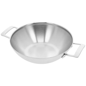 Demeyere industry 5 RVS Wokpan - 30cm - 2 handvaten