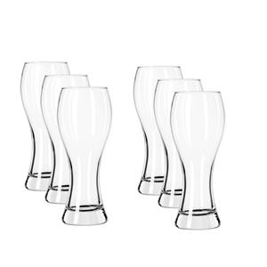 6x Speciaal bierglazen transparant 680 ml Specials -