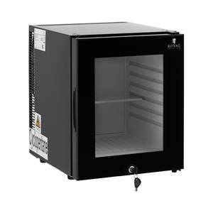 Royal Catering Minibar - 25 l - glazen deur - zwart - 