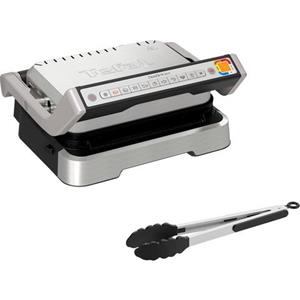 Tefal Kontaktgrill "GC773D OptiGrill 2-in-1 mit Grillzange", 2100 W, intelligenter Grill & BBQ, keine Überwachung, 9 Auto-Programme