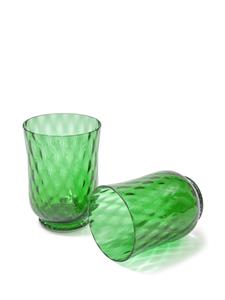 Cabana Murano wijnglas - Groen