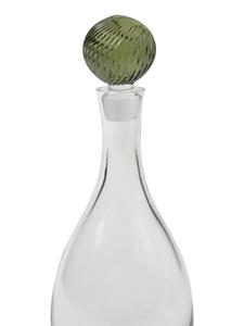 Cabana Demetra glazen fles - Beige