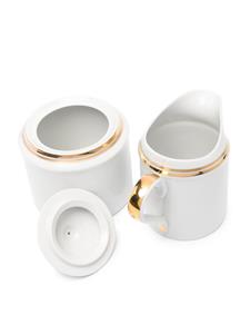 Ralph Lauren Home Wilshire porseleinen melk en suikerset - Wit