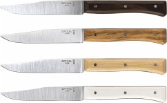 Opinel Facette Tafelmessenset â" 11 cm â" 4-delig â" PanachÃ© â" Assorti