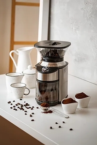 adler Camry cr 4443 Kaffeemühle Gratmühle Schwarz, Silber