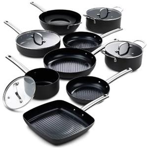 ISENVI Murray Chef Culinair set - Pannenset 9 delig - RVS grepen - Retour