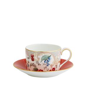 WEDGWOOD  Wonderlust - Theekop&schotel Rococo Flowers
