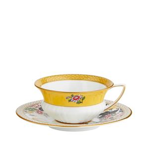 WEDGWOOD  Wonderlust - Theekop&schotel Primrose