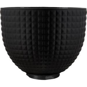 KitchenAid Keramische Mengkom 4,7 L - Black Studded 5ksm2cb5ls  - Black