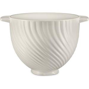 KitchenAid Keramische Mengkom 4,7 L - Meringue 5ksm2cb5mr  - White