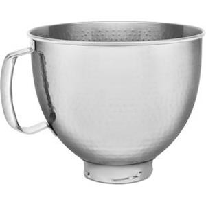KitchenAid Roestvrijstalen Mengkom 4,8 L - Gehamerd 5ksm5ssbhm  - Stainless Steel