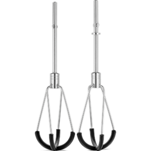 KitchenAid Kloppers Met Flexibele Rand Voor Handmixers 5khmfeb2  - Stainless Steel