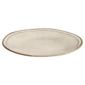 Leen Bakker Dinerbord Anna - Beige - Stoneware - Ø27 cm
