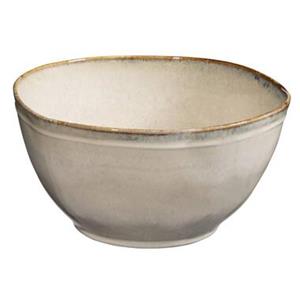 Leen Bakker Saladeschaal Anna - Beige - Stoneware - Ø24 cm