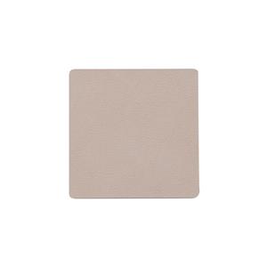 LIND DNA  Glass Mat Square - Onderzetter 10cm Clay Brown