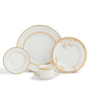 WEDGWOOD  Vera Wang Lace Gold - Serviesset 10-dlg