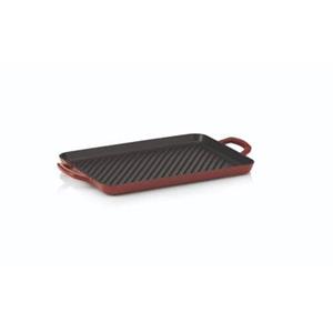 Kela  Grillplaat, Gietijzer, Rood, 25 x 35 cm -  | Calido