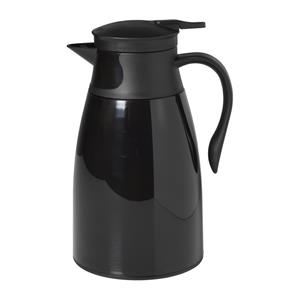 Xenos Thermoskan zwart - ø14.3x24.5 - 1 liter