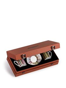 Missoni Home Set van koffiekoppen - Wit