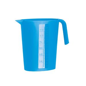 Juypal Hogar Maatbeker - blauw - 1,75 liter - kunststof - L22 x H20 cm -